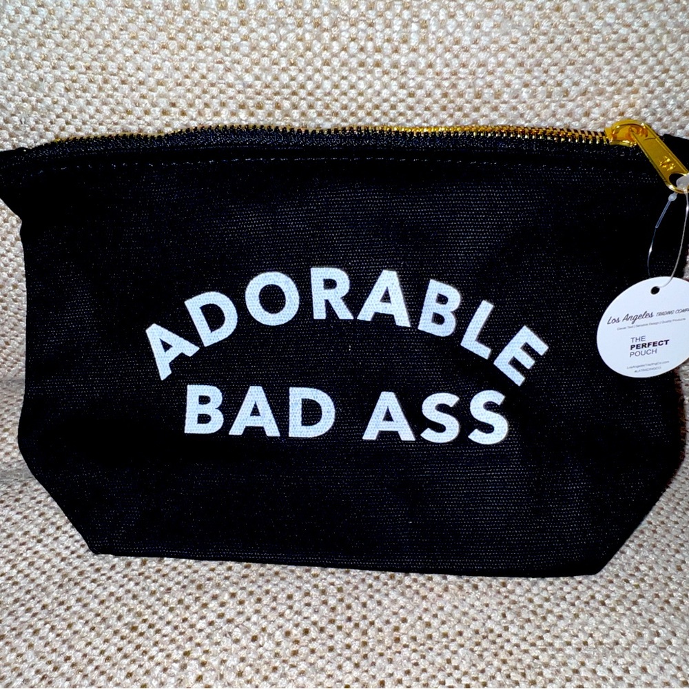 Cheeky makeup pouch by LA Trading Company